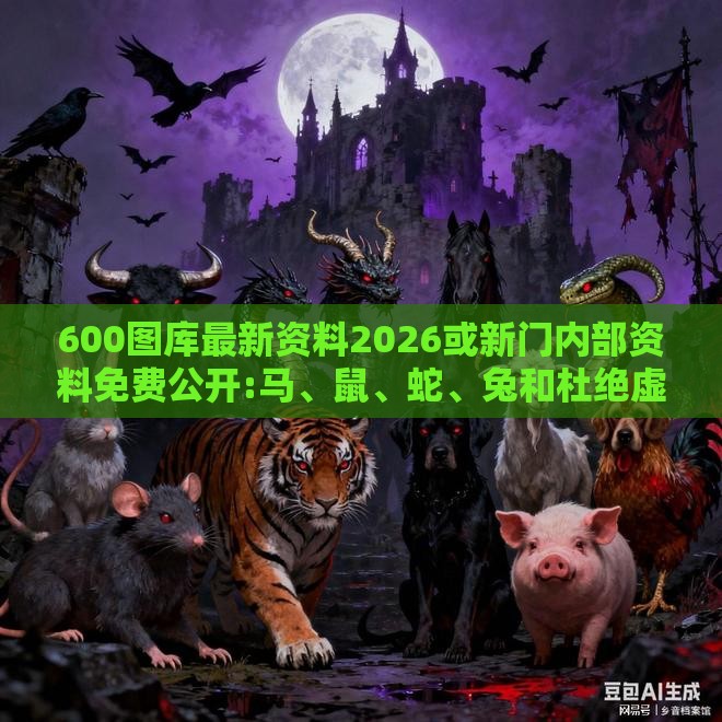 600图库最新资料2026或新门内部资料免费公开:马、鼠、蛇、兔和杜绝虚假的假宣传册,生动解答、专家解读解释与落实
