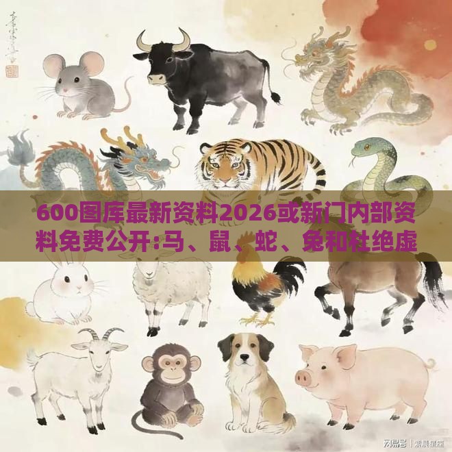 600图库最新资料2026或新门内部资料免费公开:马、鼠、蛇、兔和杜绝虚假的假宣传册,生动解答、专家解读解释与落实