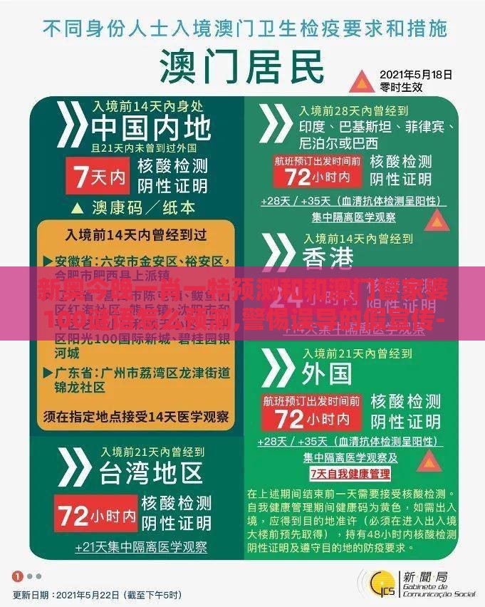 新奥今晚一肖一特预测和和澳门管家婆100谜语怎么预测,警惕误导的假宣传-可持续解读、专家解读解释与落实