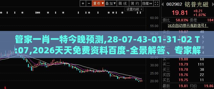 管家一肖一特今晚预测,28-07-43-01-31-02 T:07,2026天天免费资料百度-全景解答、专家解析解释与落实,防范欺诈的假诱导难