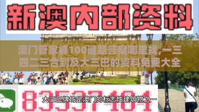 澳门管家婆100谜题答案哪里找,一三四二三合到及大三巴的资料免费大全舞蹈女驸马务实释义、专家解析解释与落实​,杜绝虚假的迷魂阵