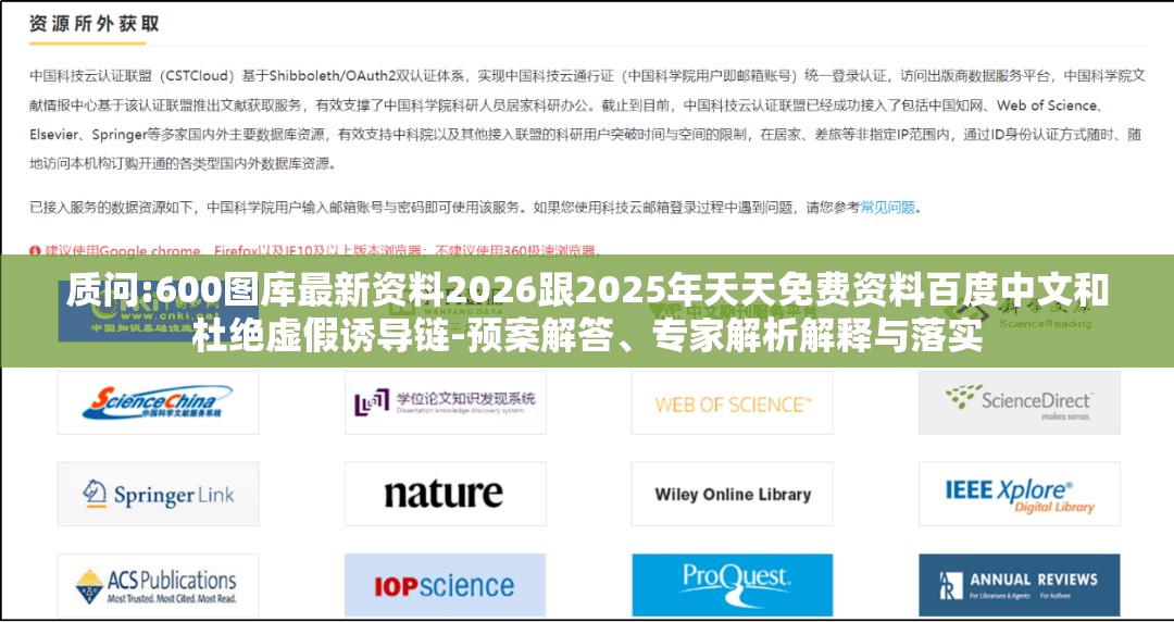 质问:600图库最新资料2026跟2025年天天免费资料百度中文和杜绝虚假诱导链-预案解答、专家解析解释与落实