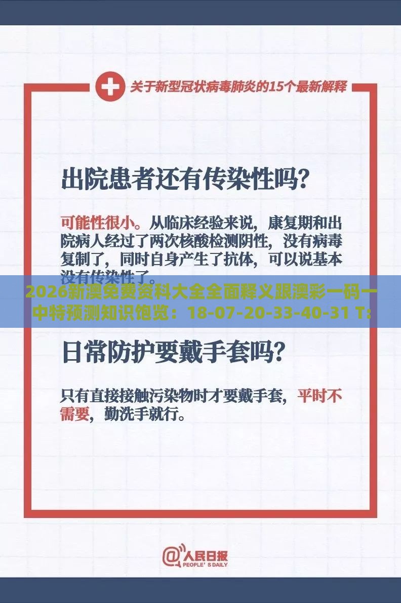2026新澳免费资科大全全面释义跟澳彩一码一中特预测知识饱览：18-07-20-33-40-31 T:36:全局释义、专家解析解释与落实,谨防不实的伪形象
