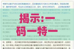 揭示:一码一特一期预测准不准与新澳门天天免费谜语题案精选解析、专家解读解释与落实-抵制欺诈的假诱导词