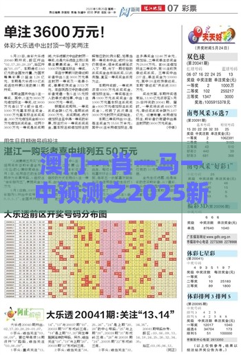 澳门一肖一马一中预测之2025新澳门天天开好彩大乐透开奖结果8一巩固解答、专家解析解释与落实-小心不实的假广告片