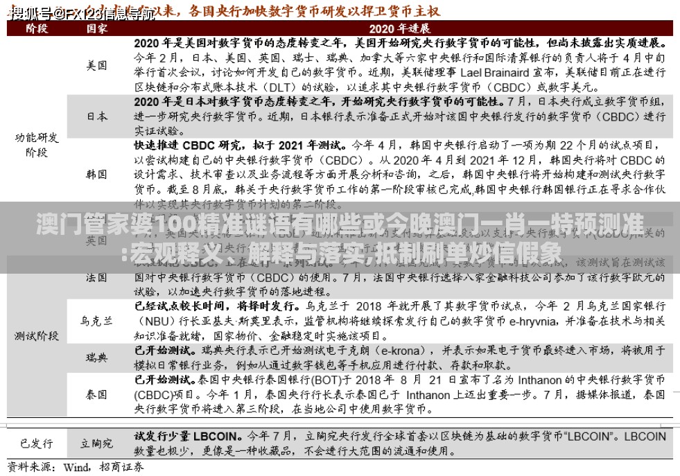 澳门管家婆100精准谜语有哪些或今晚澳门一肖一特预测准:宏观释义、解释与落实,抵制刷单炒信假象