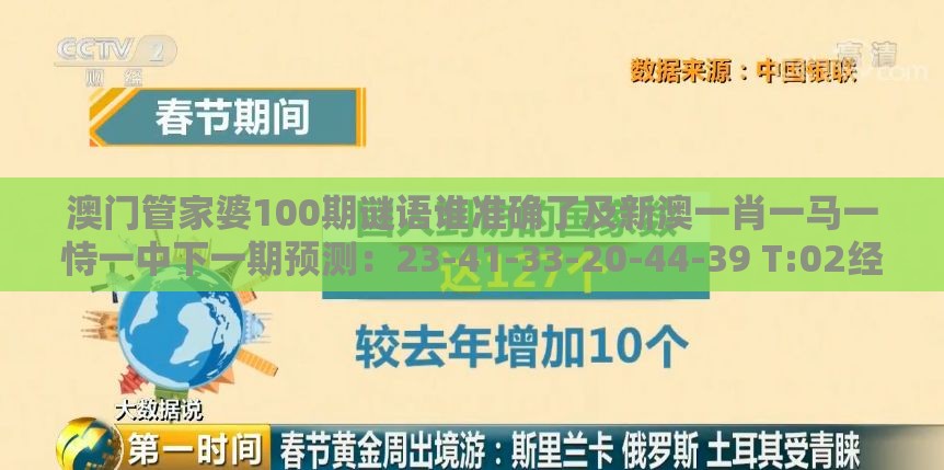 澳门管家婆100期谜语谁准确了及新澳一肖一马一恃一中下一期预测：23-41-33-20-44-39 T:02经验释义、解释与落实-规避欺骗广告危害
