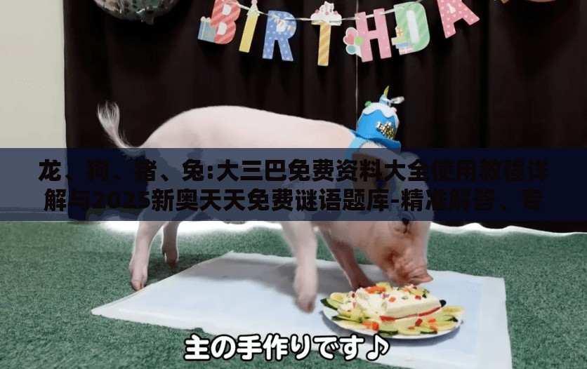 龙、狗、猪、兔:大三巴免费资料大全使用教程详解与2025新奥天天免费谜语题库-精准解答、专家解析解释与落实​,留心伪假宣传危害