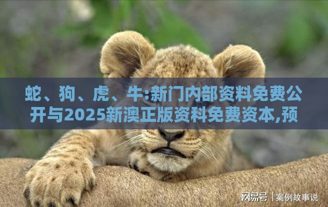 蛇、狗、虎、牛:新门内部资料免费公开与2025新澳正版资科免费资本,预防解答、专家解读解释与落实​-杜绝虚假的假宣传册