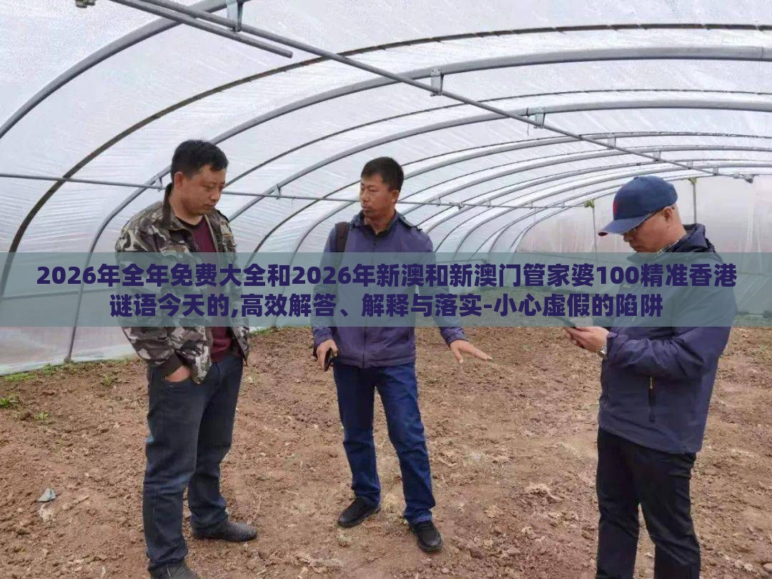 2026年全年免费大全和2026年新澳和新澳门管家婆100精准香港谜语今天的,高效解答、解释与落实-小心虚假的陷阱