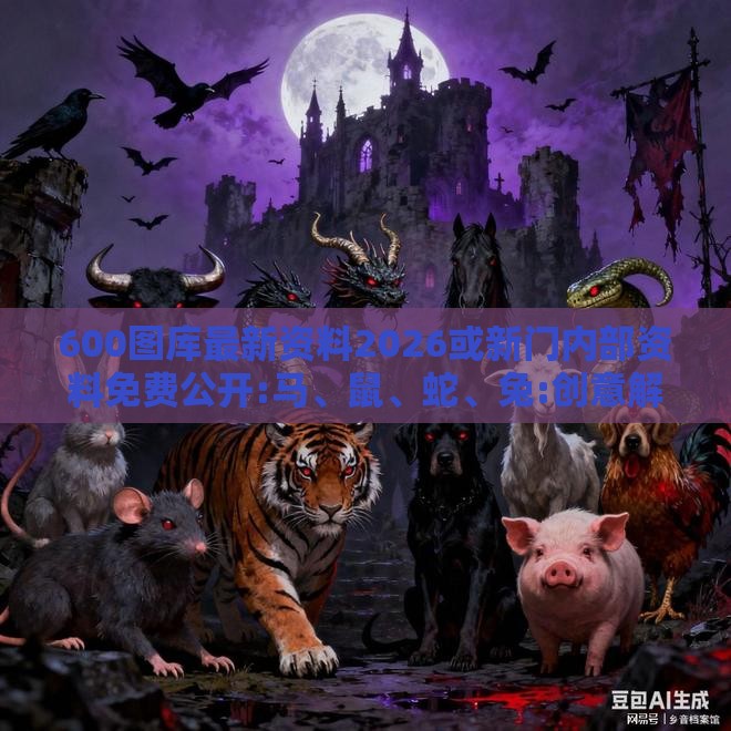 600图库最新资料2026或新门内部资料免费公开:马、鼠、蛇、兔:创意解答、专家解析解释与落实,警惕虚假的假广告云