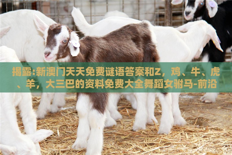 揭露:新澳门天天免费谜语答案和Z,鸡、牛、虎、羊,大三巴的资料免费大全舞蹈女驸马-前沿释义、专家解读解释与落实,防范名不副实广告