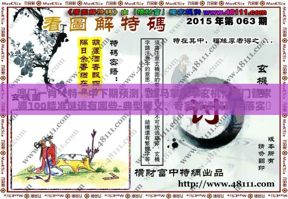 澳门一肖一特一中下期预测，蛇马掌数字玄机，澳门管家婆100精准谜语有哪些-典型释义、专家解读解释与落实​,规避虚假承诺陷阱