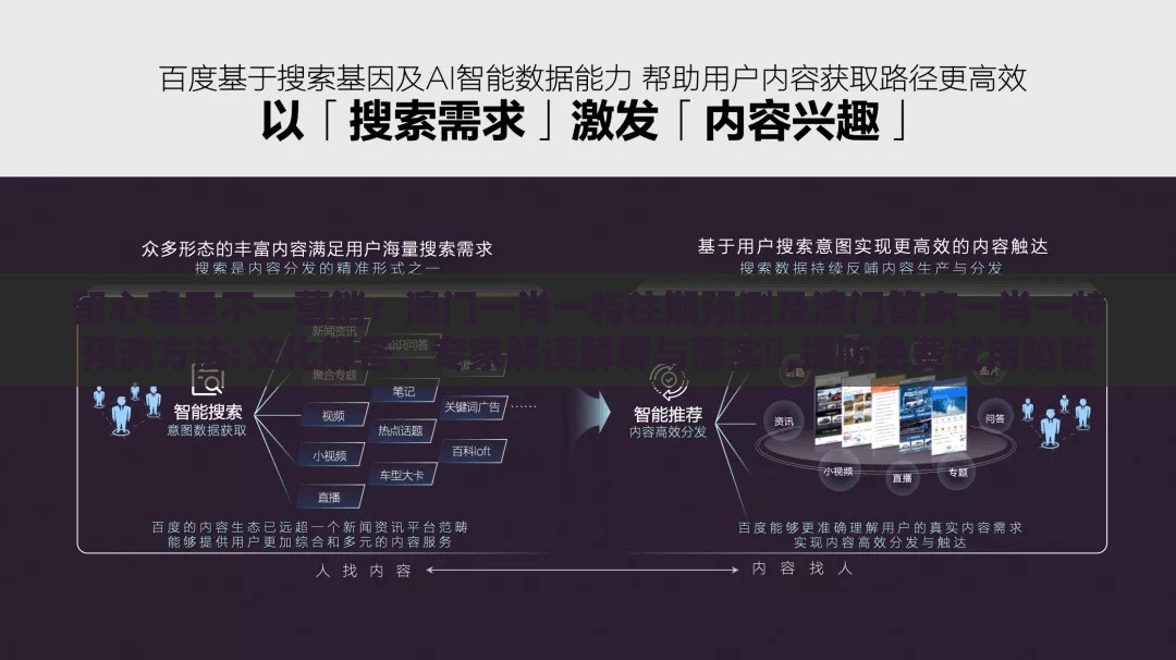 留心表里不一营销：澳门一肖一特往期预测及澳门管家一肖一特预测方法:文化解答、专家解读解释与落实​,提防免费试用陷阱